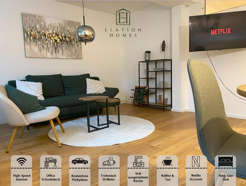 Traumhafte Business & Relax Wohnung Direkt Im Stadtkern Oettingens By Elation Homes Oettingen in Bayern Ngoại thất bức ảnh